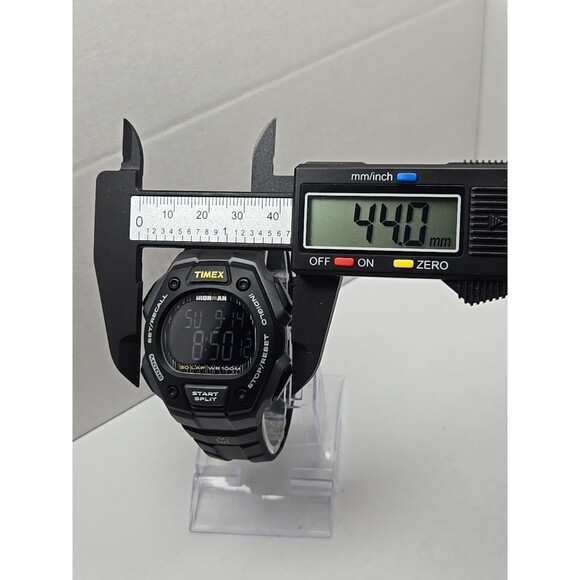 Timex Ironman Classic 30 Lap Watch 44mm Indiglo WR100M New Battery Quartz Mens - Picture 5 of 11